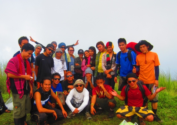 with the ANITO mountaineers